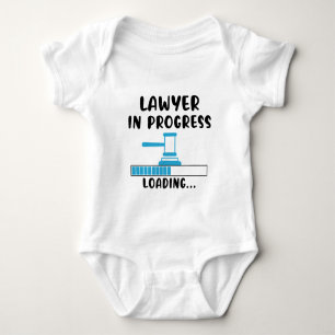 Lustiger Anwalt in Ausbildung - Personalisierter A Baby Strampler