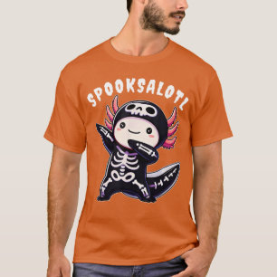 Lustiger Aolotl Halloween für Jungen Mädchen Jugen T-Shirt