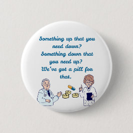 Lustiger Apotheker Button