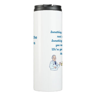 Lustiger Apotheker Thermosbecher