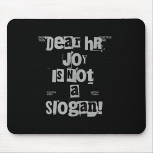 Lustiger Arbeits-T-Shirt Lieber Hr, Freude Ist Kei Mousepad