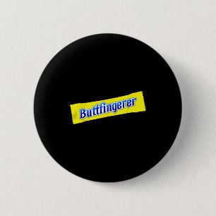 Lustiger Arschfinger-Unfug Unangemessen Anstößig E Button