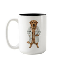 Lustiger Arzt Hund Kaffeebecher | Bestes Medizin G