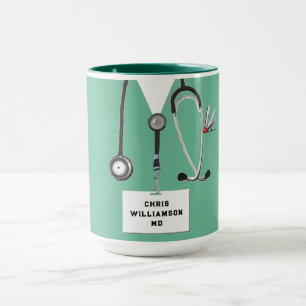 Lustiger Arzt Tasse