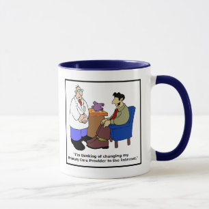 Lustiger Arztbecher - Internet Comic Tasse