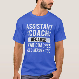 Lustiger Assistent Coach Sportassistent Coaching f T-Shirt