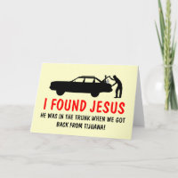Lustiger Atheist fand ich Jesus