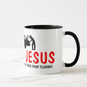 Lustiger Atheist fand ich Jesus Tasse