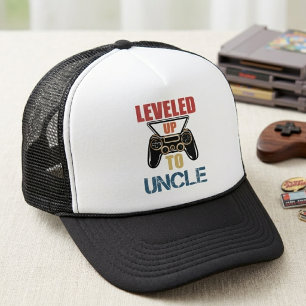 Lustiger Aufgestiegen-zu-Onkel Retro-Gamer-Spruch Truckerkappe