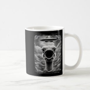 Lustiger Außerirdischer Truthahn Ufo Selfie Ernted Kaffeetasse