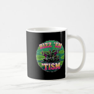 Lustiger Autismus Rizz Em Mit Dem Tism Frosch Meme Kaffeetasse