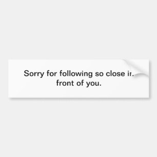 Lustiger Autoaufkleber