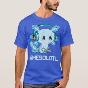 Lustiger Axolotl-Fan Gamesalotl Gaming Axolotl Kin T-Shirt