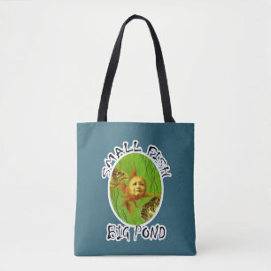 Lustiger Baby-Goldfisch-All-Over-Print-Tote-Tasche