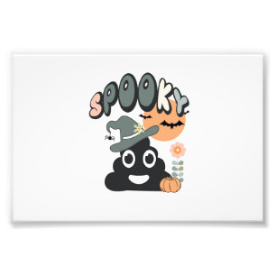 Lustiger Badezimmer Humor Süße Retro Halloween Gru Fotodruck