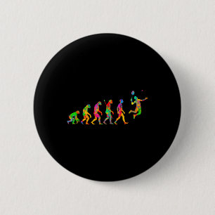 Lustiger Badminton Bunter Für Männer Frauen Ball S Button
