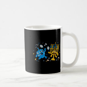 Lustiger Badminton Dreidel Menorah Chanukka Kinder Kaffeetasse