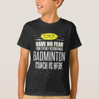 Lustiger Badminton-Trainer - Keine Angst!