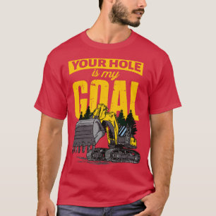 Lustiger Bagger Schwerer Maschinenbediener 13 T-Shirt