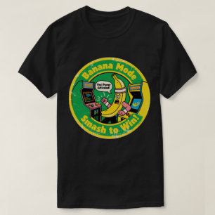 Lustiger Bananen-Spieler "Smash to Win!" & "Banane T-Shirt