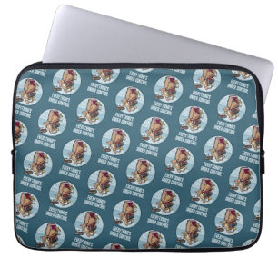 Lustiger Bandicoot Alles unter Kontrolle Cartoon Laptopschutzhülle