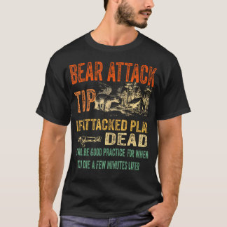 Lustiger Bärenangriff-Tipp Camping Sarcastic Wande T-Shirt