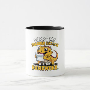 Lustiger Bartagame Süßes Reptilienliebhaber-Gesche Tasse