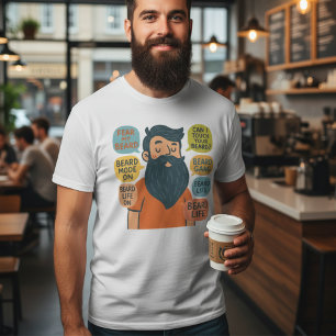 Lustiger Bartliebhaber T-Shirt