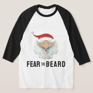Lustiger Baseball Weihnachten T-Shirt