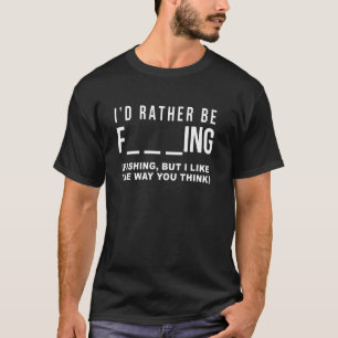 Lustiger Bass-Angler-Fisch-Meme T-Shirt