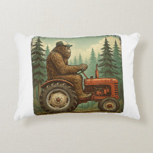 Lustiger Bauer Design Männer Traktor Rancher Bauer Dekokissen