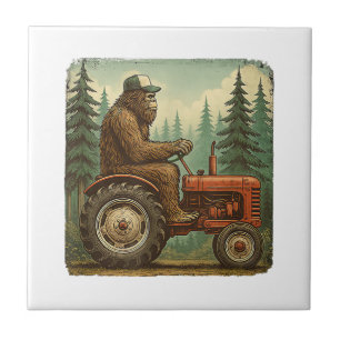 Lustiger Bauer Design Männer Traktor Rancher Bauer Fliese