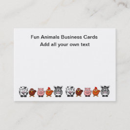 Lustiger Bauernhof-Visitenkarten Visitenkarte