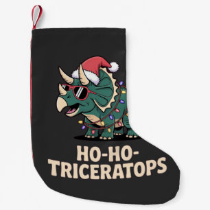 Lustiger Baum Rex Dinosaurier Urlaub Humor Kleiner Weihnachtsstrumpf