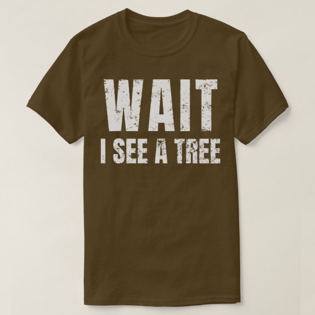 Lustiger Baumpfleger Holzfäller T-Shirt (Design vorne)