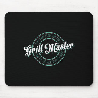 Lustiger BBQ-Grillmaster-Shirt für Männer Mousepad