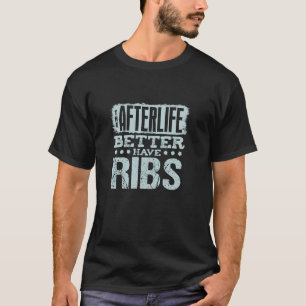 Lustiger BBQ-Rippen-Liebhaber u2013 Sarkastischer T-Shirt