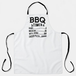 Lustiger BBQ-Timer  Schürze