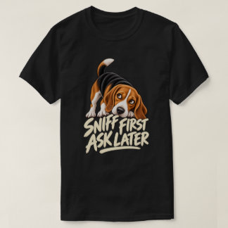 Lustiger Beagle-Hundeliebhaber Schnüffel-Humor T-Shirt
