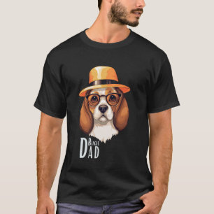 Lustiger Beagle-Vater Hundeliebhaber Beagle-Vater T-Shirt