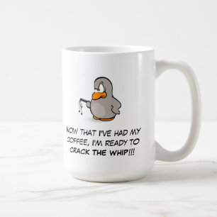 Lustiger Becher - Die Peitsche knallen lassen Kaffeetasse