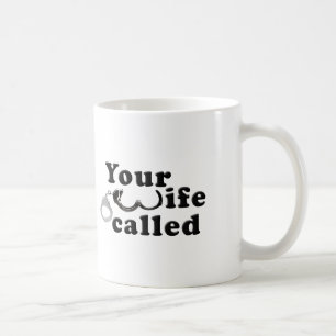 Lustiger Becher für Ehefrau Kaffeetasse