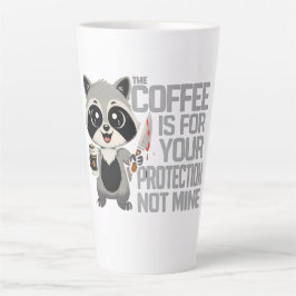Lustiger Becher Kaffee ist zu deinem Schutz, nicht Milchtasse