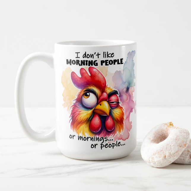 Lustiger Becher Kaffeetasse (Mit Donut)