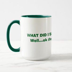 Lustiger Becher Tasse