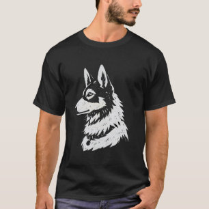 Lustiger Belgischer Malinois X Husky Hund Belusky T-Shirt