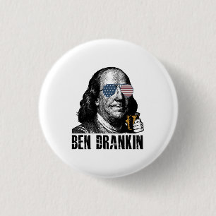 Lustiger Ben Trinkend, Lasst uns die Freude des Button