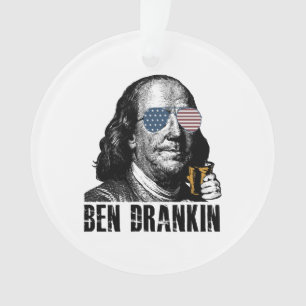 Lustiger Ben Trinkend, Lasst uns die Freude des Ornament
