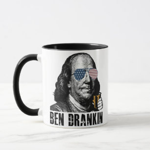 Lustiger Ben Trinkend, Lasst uns die Freude des Tasse