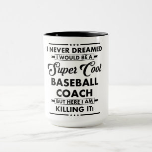Lustiger Beruf/Beruf Super Baseball Coach Tasse